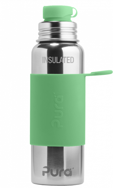 Pura Stainless steel Insulated Sport bottle 600ml Sleeve (1 pc)